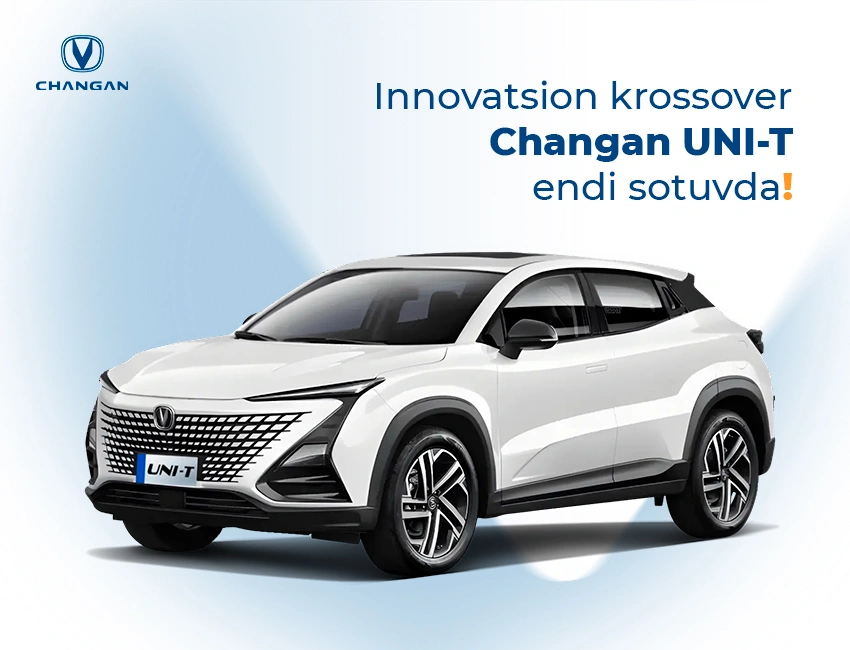 Futuristik Changan UNI-T O‘zbekiston bozoriga kirdi